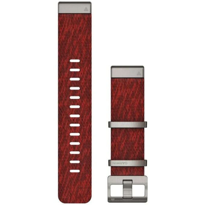 Ремешок сменный GARMIN QuickFit 22 мм (нейлоновый) красный 010-12738-22